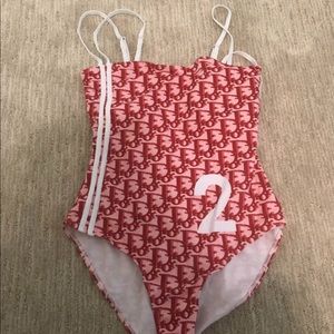 Dior monogram one piece